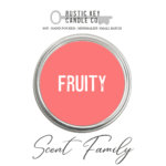 Fruity Scent Family Image for Rustic Key Candles at Unlocking The Body Massage Therapy