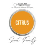 Citrus Scent Family Image for Rustic Key Candles at Unlocking The Body Massage Therapy